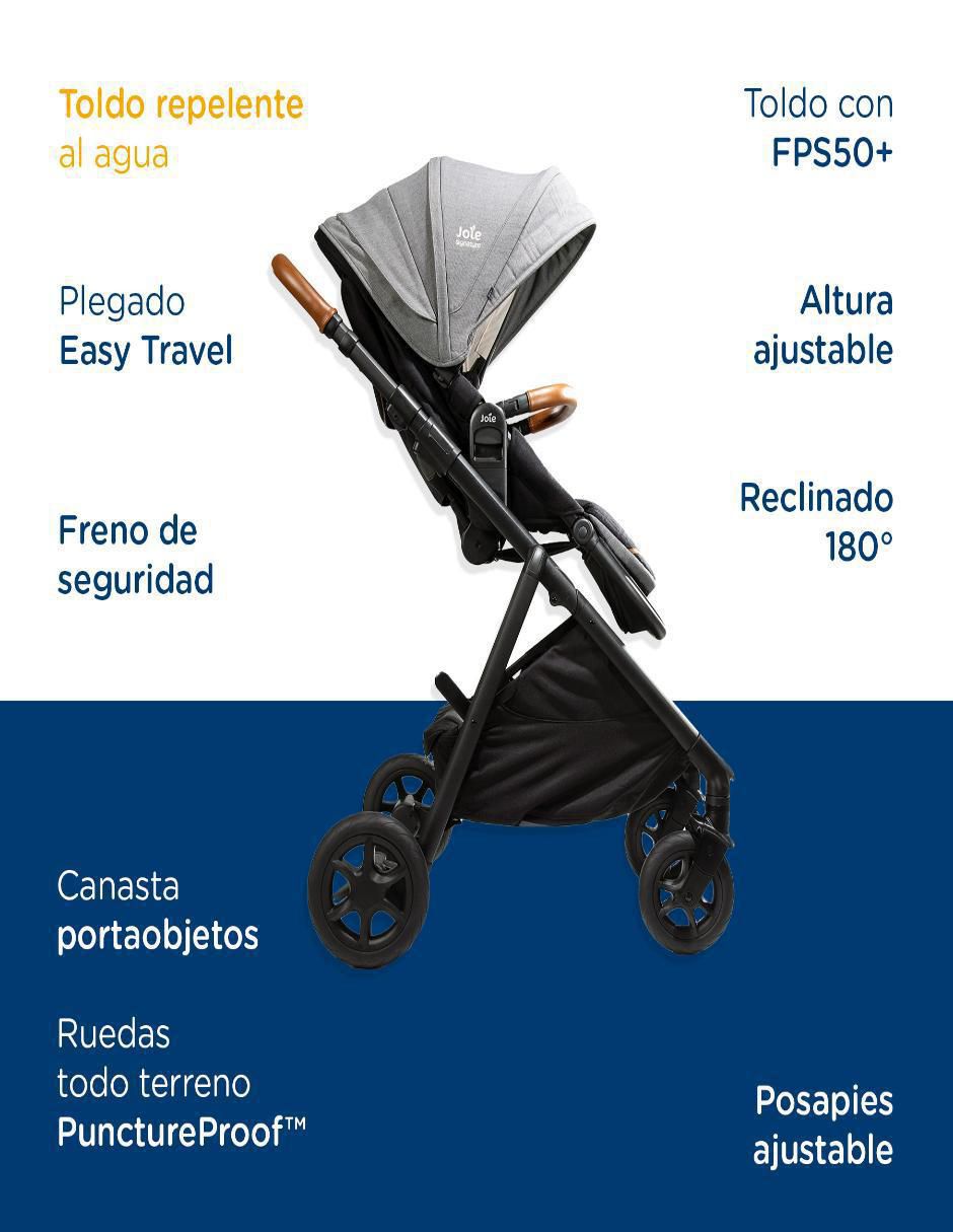 Carriola estándar Aeria plegable 7