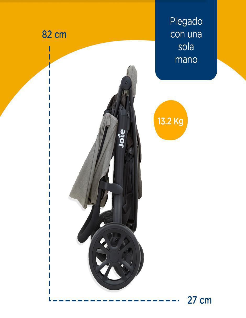 Carriola travel system Litetrax 3 plegable 10