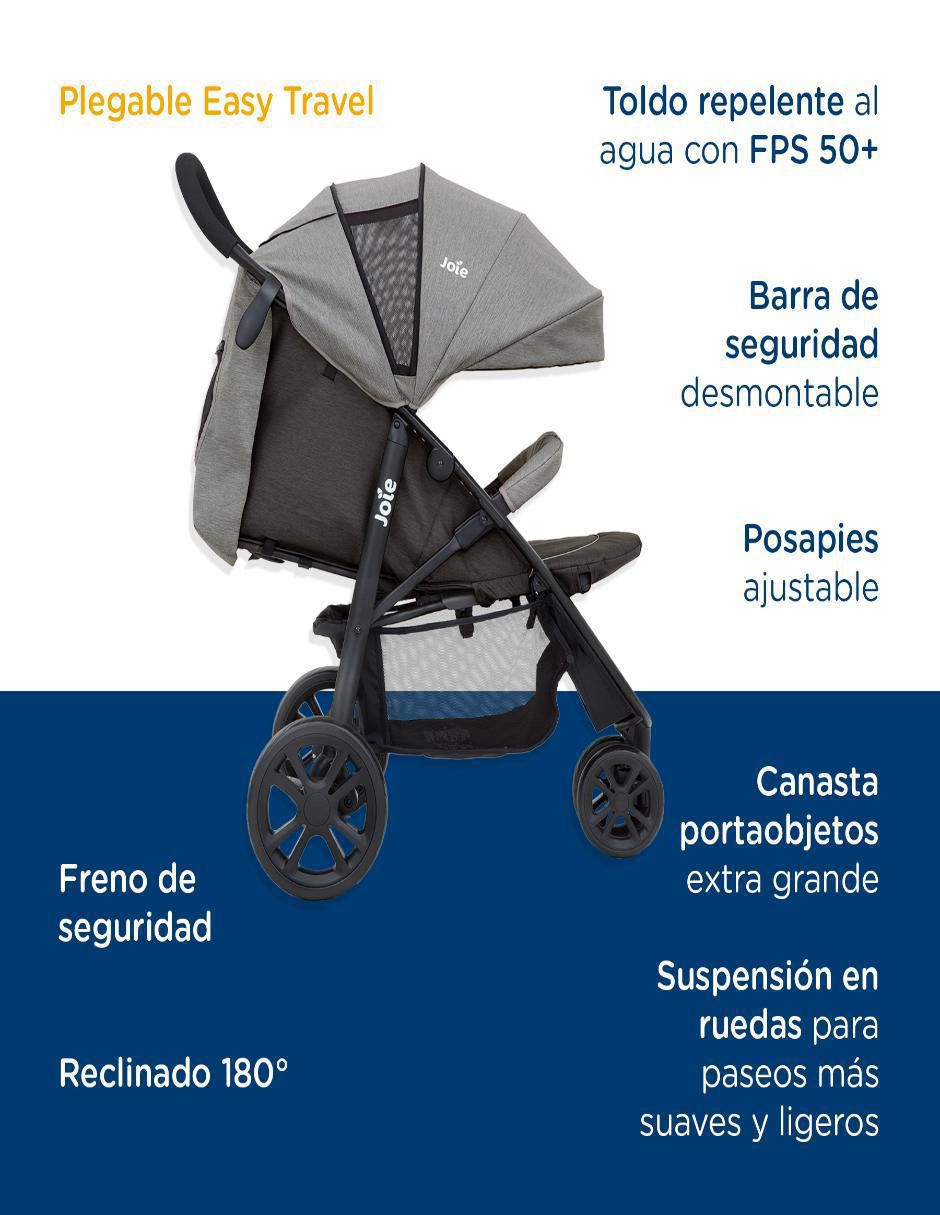 Carriola travel system Litetrax 3 plegable 6