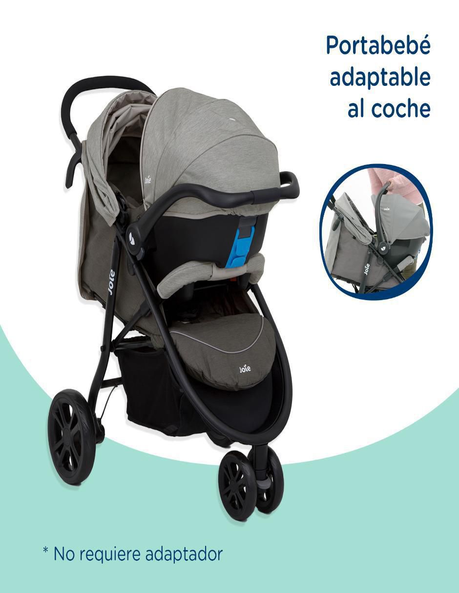 Carriola travel system Litetrax 3 plegable 7