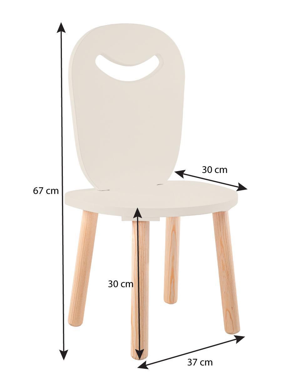 Silla duduk fontana de mdf y madera