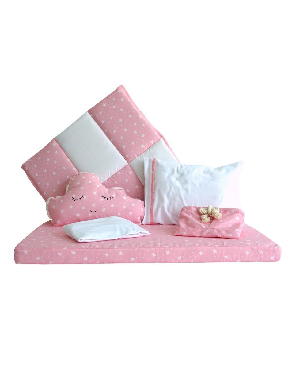 Juego de cuna titi muebles estrellas para unisex 6 piezas