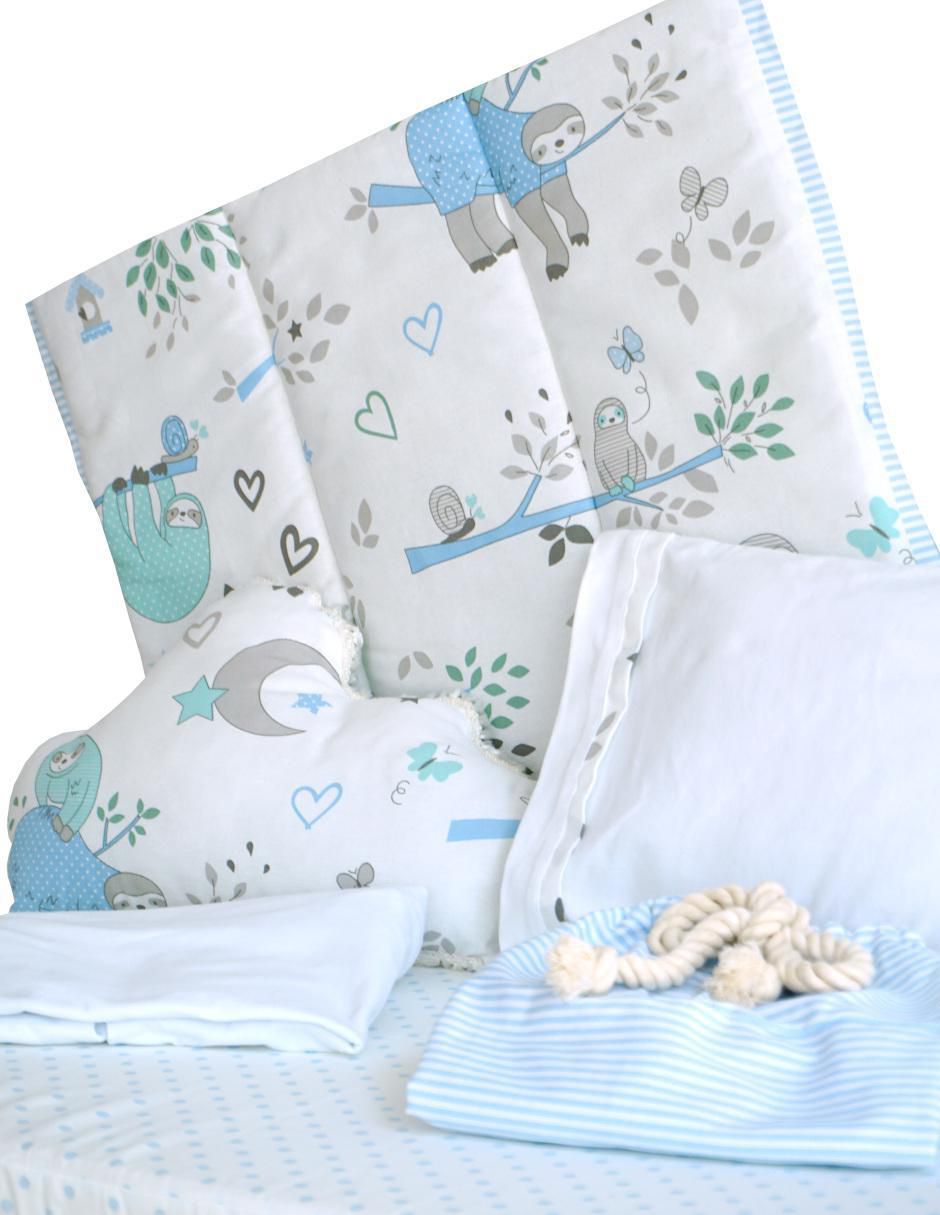 Juego de cuna Perezosos infantil unisex 6 piezas 3