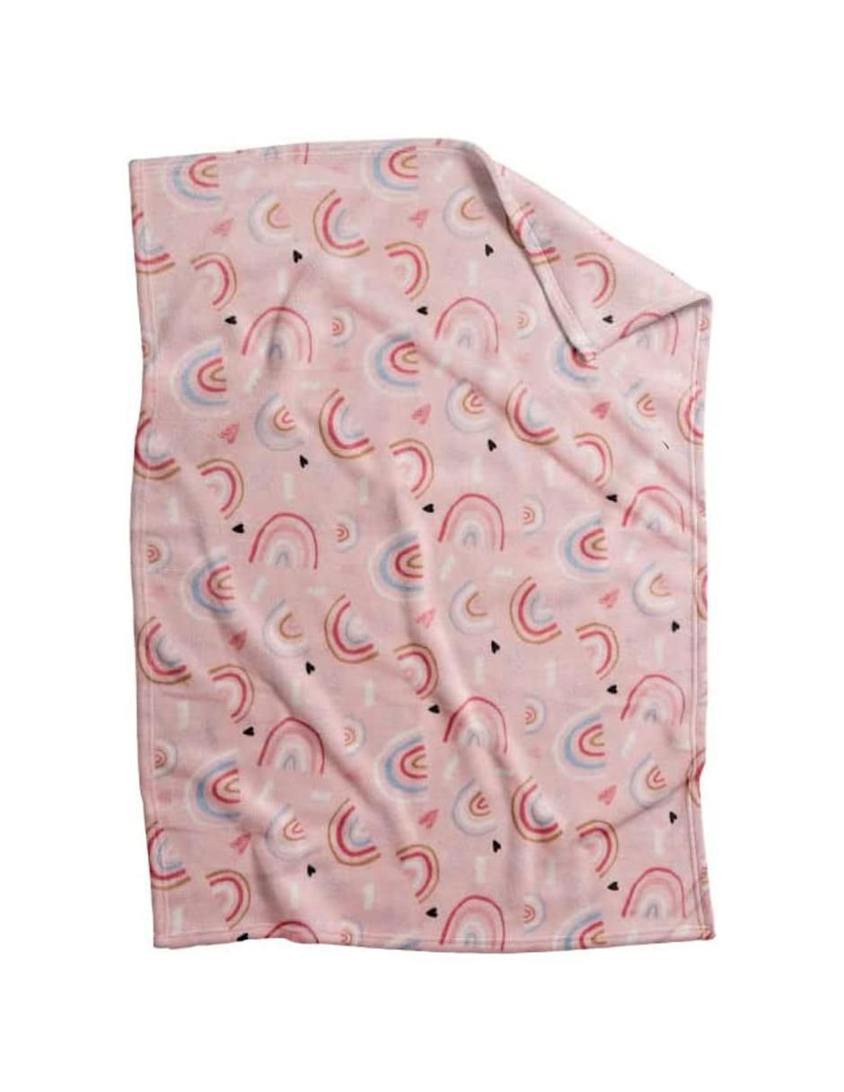 Cobertor estampado arcoiris 2