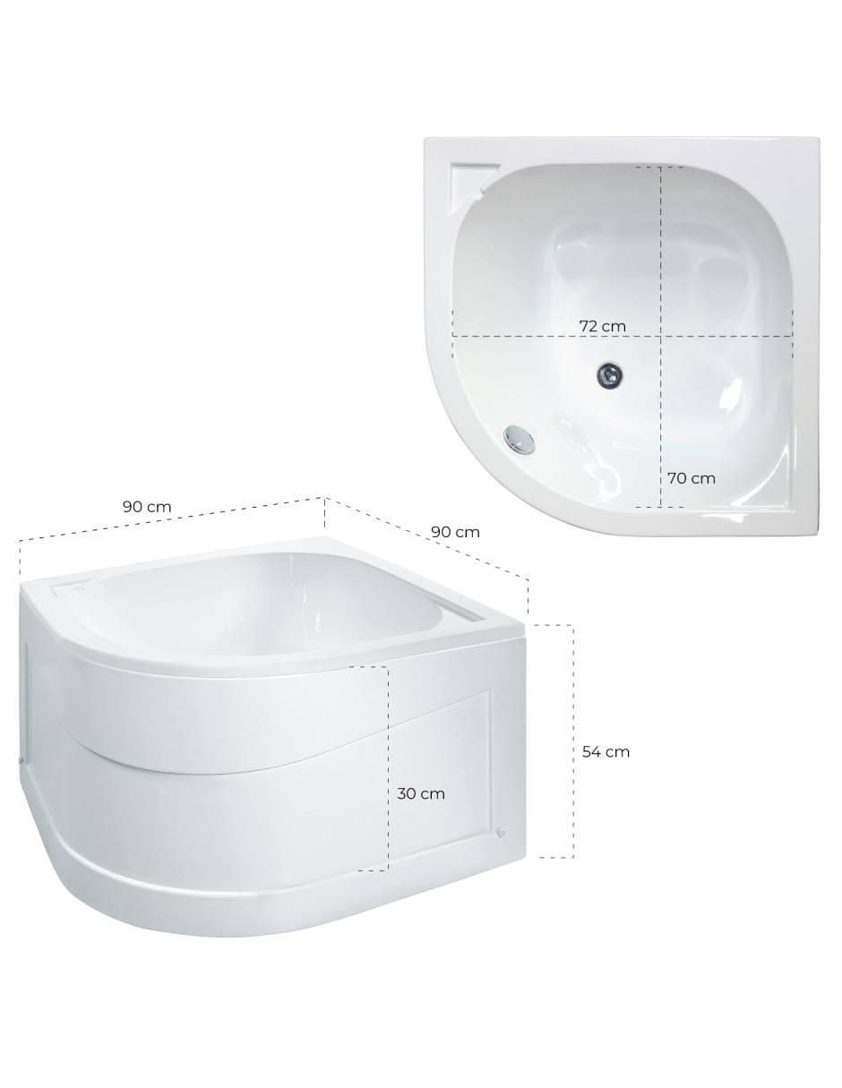Bañera de fibra de vidrio 2
