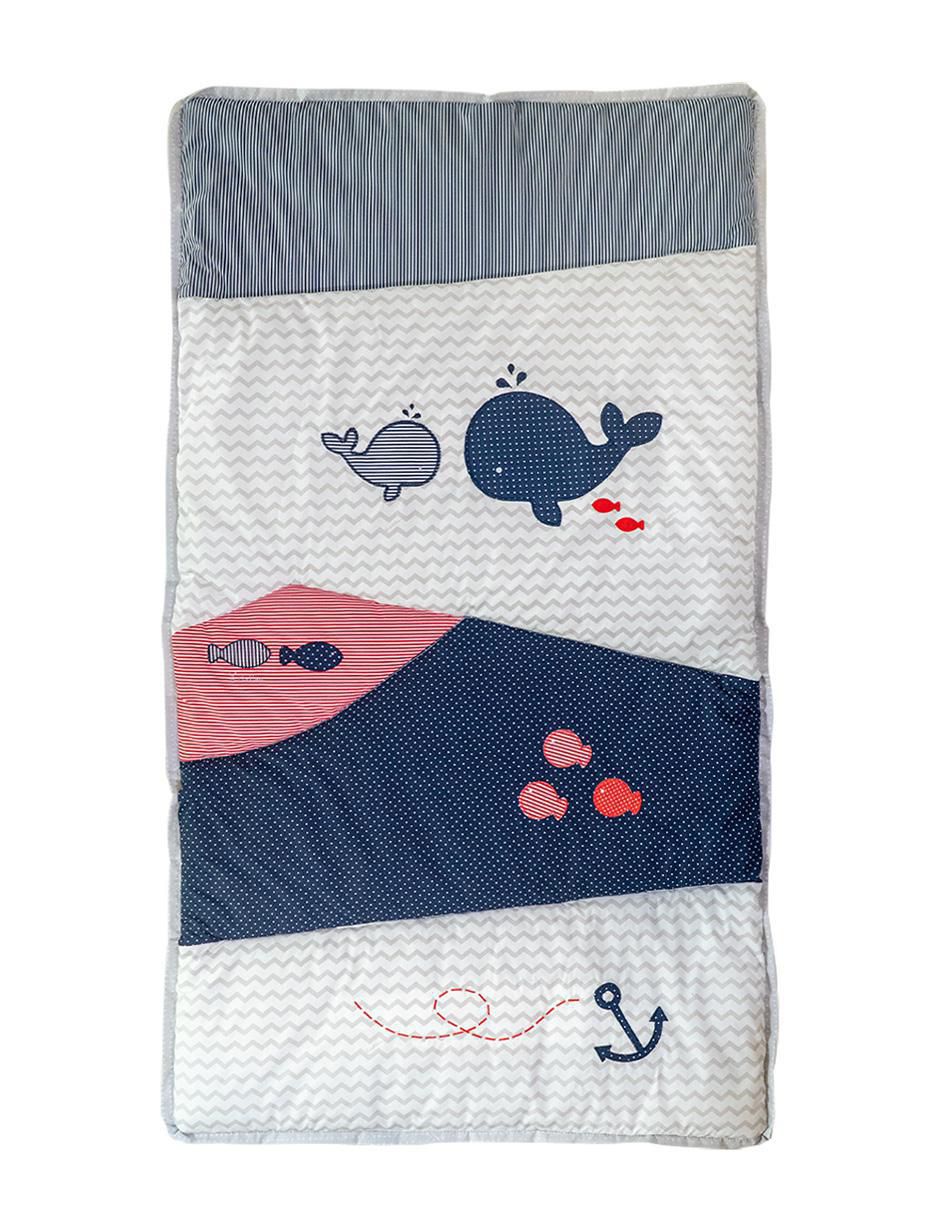 Juego de cuna Ballenas para bebé niño 3 piezas 2