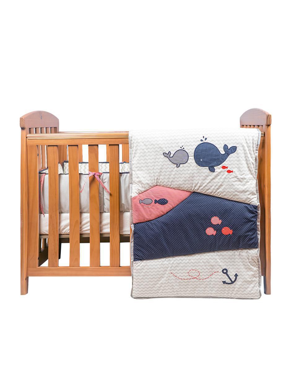 Juego de cuna Ballenas para bebé niño 3 piezas 3