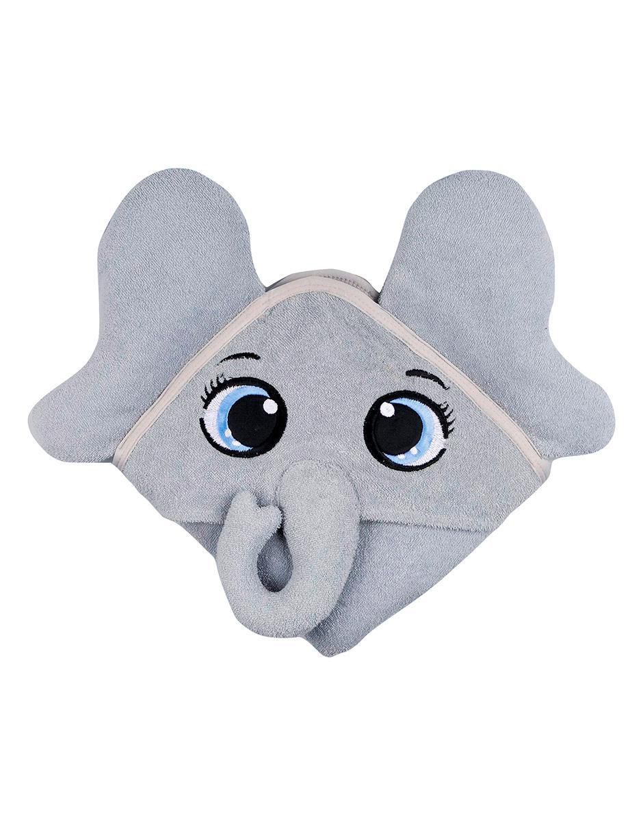 Toalla con gorro 3d animalitos