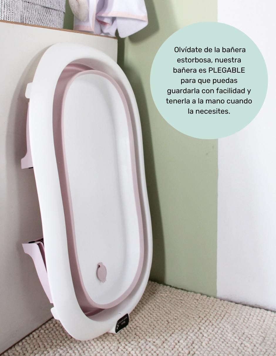 "tina" nap bañera plegable con cojín flotante antideslizante "de" plástico