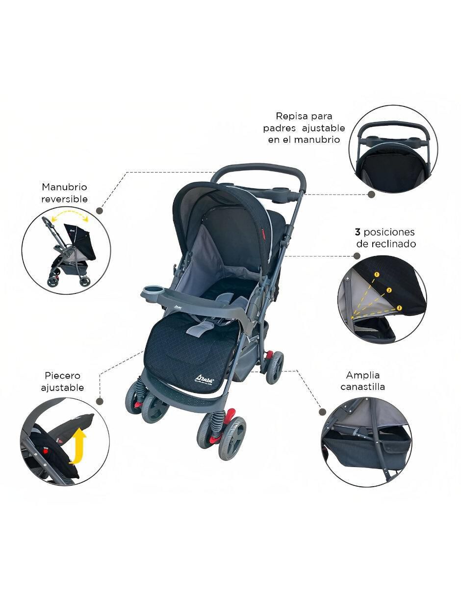 "carriola" con portabebé star baby the baby shop "de" metal
