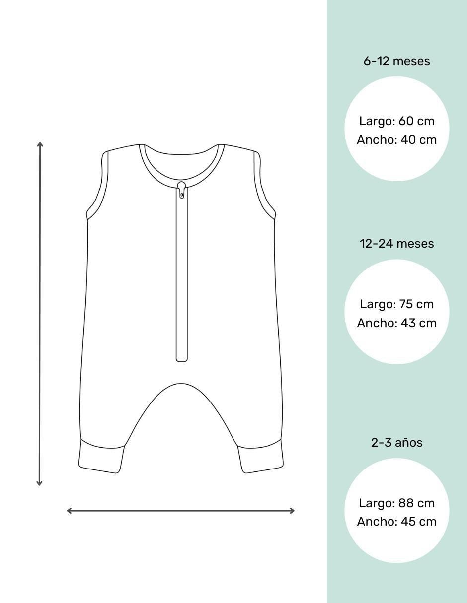 Saco de dormir para bebé unisex 6