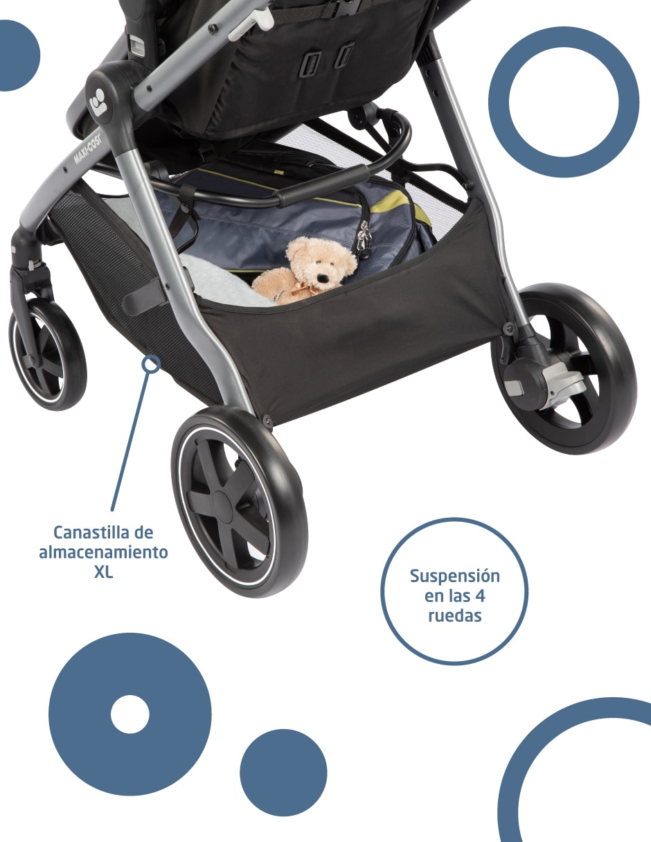 Carriola travel system Zelia Max 2 plegable 8
