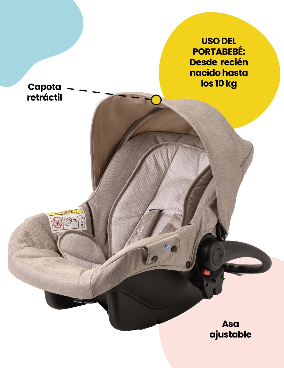 Carriola travel system Legacy plegable 14