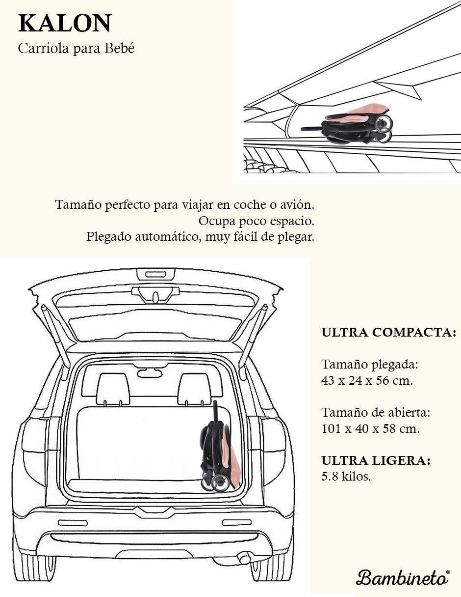 Carriola ultraligera plegable 11