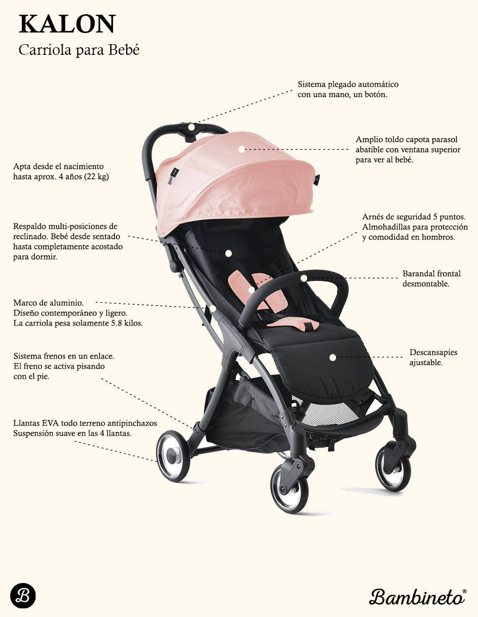 Carriola ultraligera plegable 9