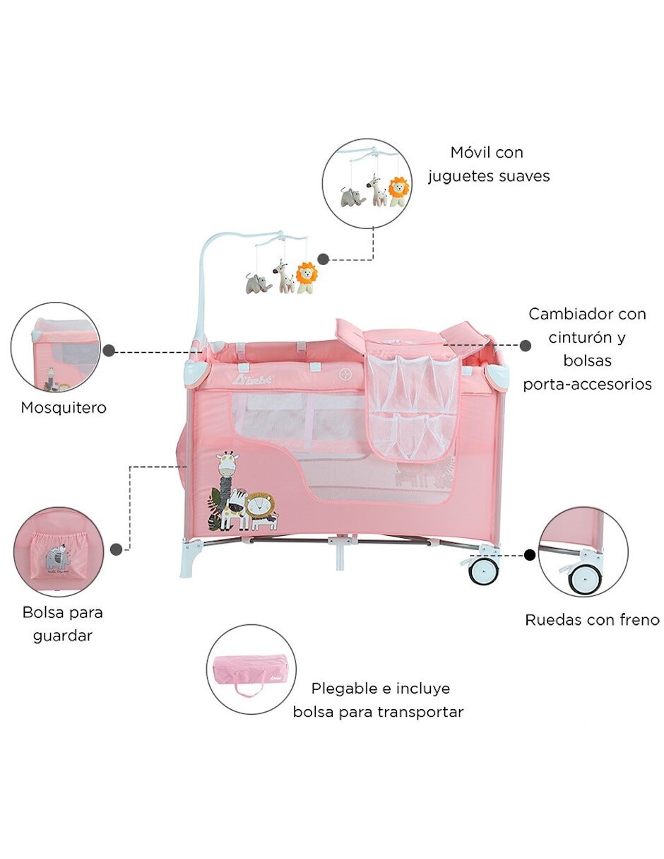 Cuna de viaje the baby shop corraldreams