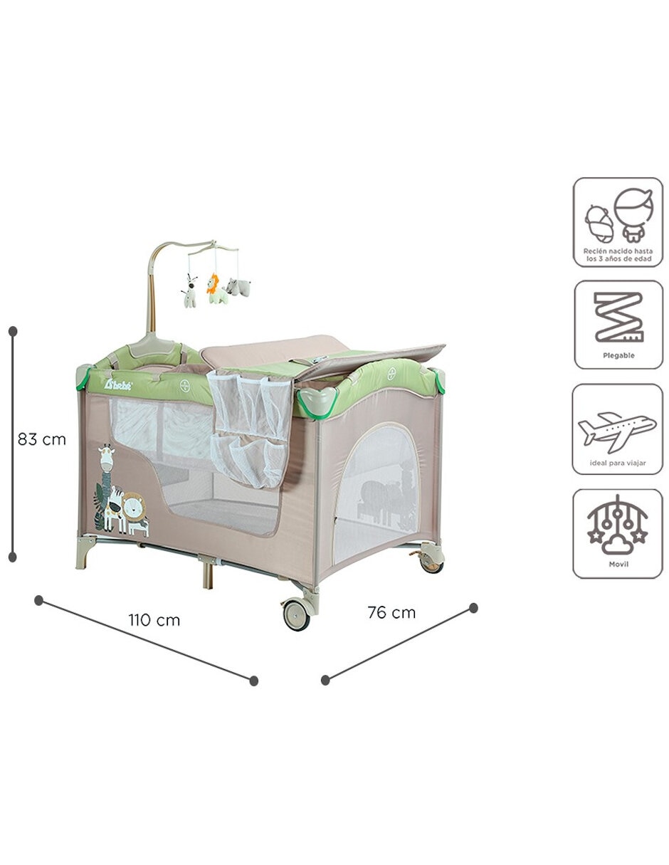 Cuna de viaje the baby shop corraldreams