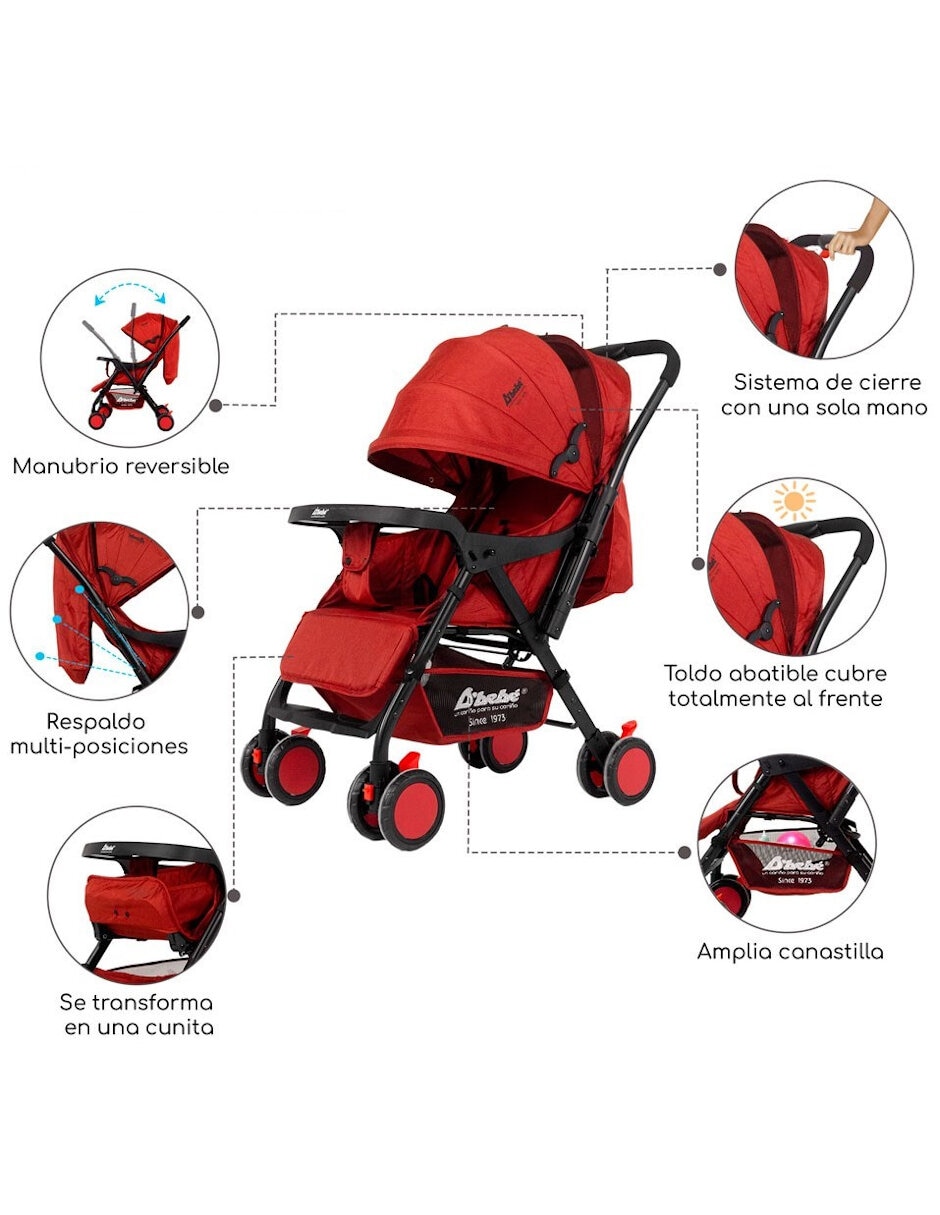 "carriola" estándar carriola manubrio reversible the baby shop "de" metal