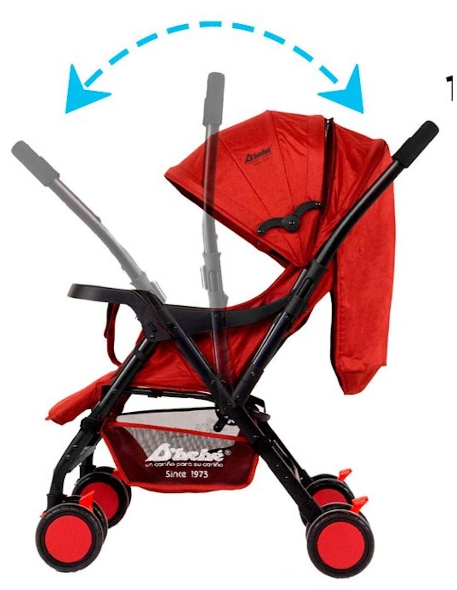 "carriola" estándar carriola manubrio reversible the baby shop "de" metal