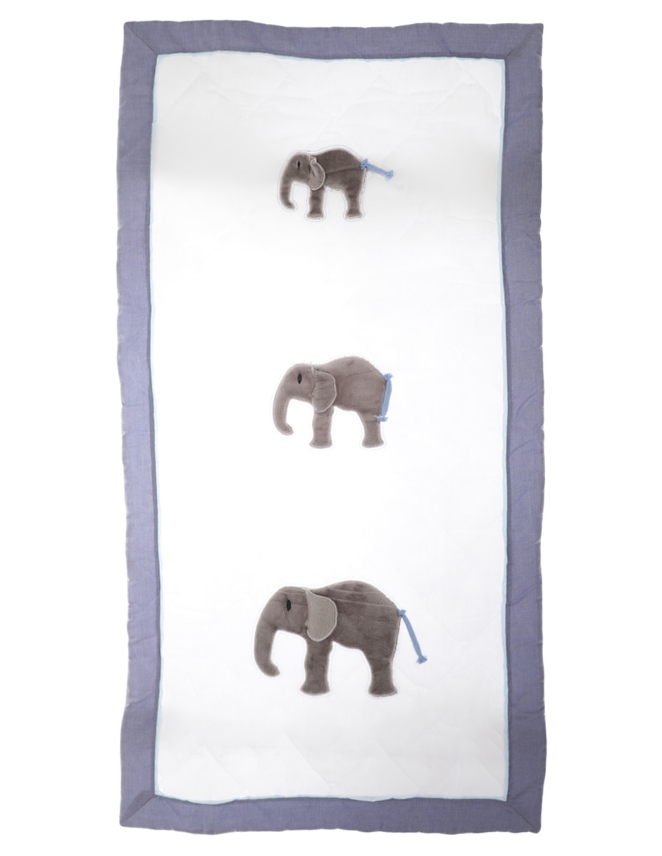 Juego de cuna Elefantes para bebé niño 4 piezas 3