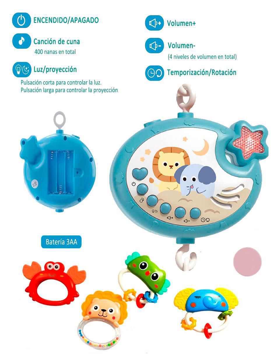Móvil sonajero para bebe 2
