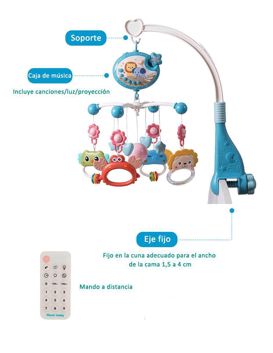 Móvil sonajero para bebe 3