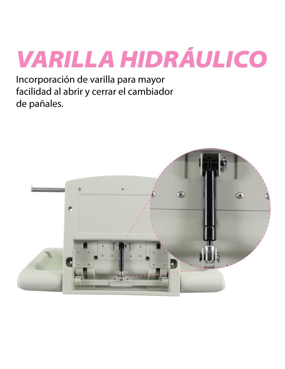 Cambiador de madera unisex 5