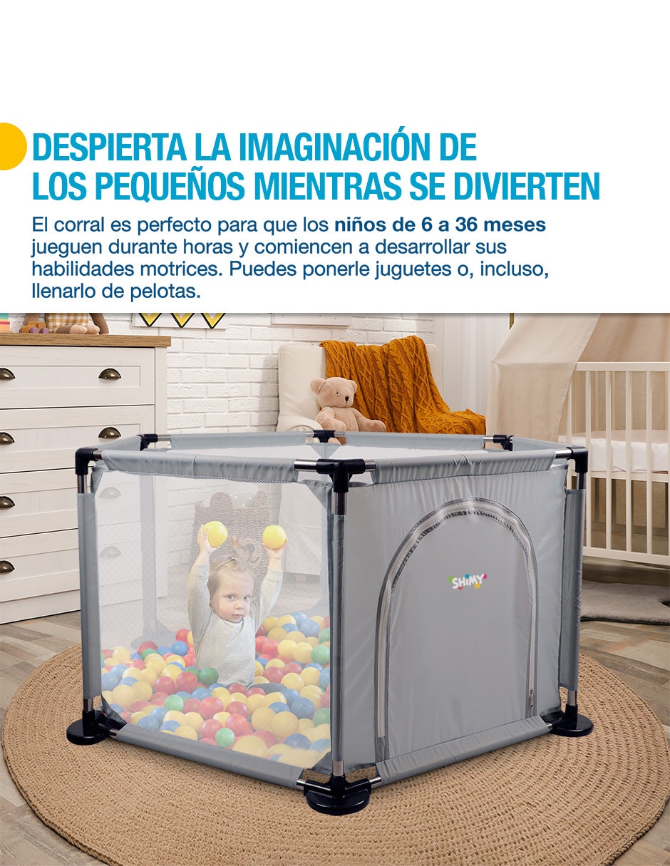 Corral portátil para bebé 3