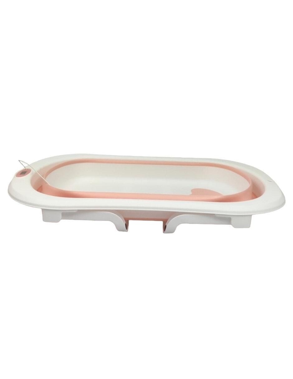 "tina" the baby shop bañera plegable con termómetro "de" plástico