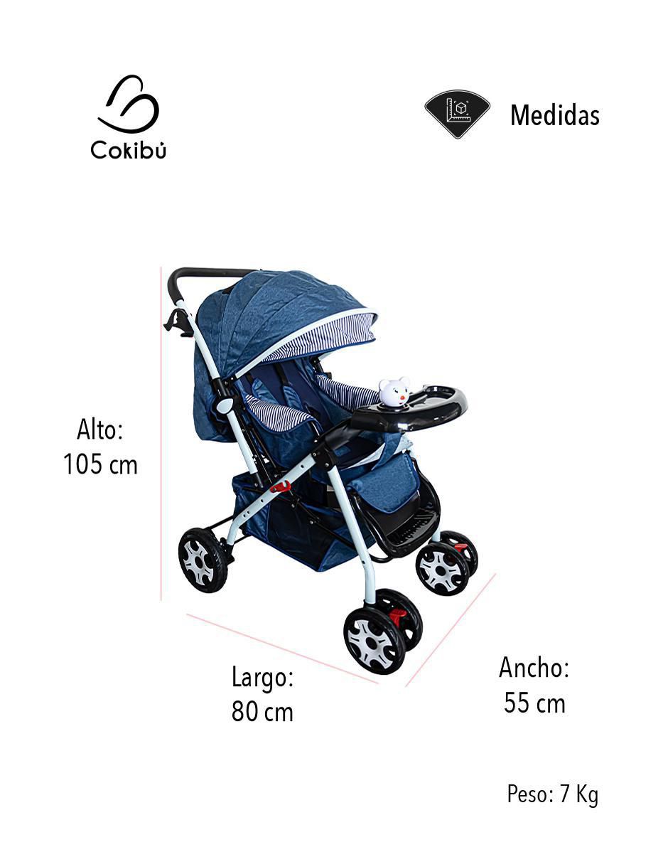 Carriola estándar plegable 7