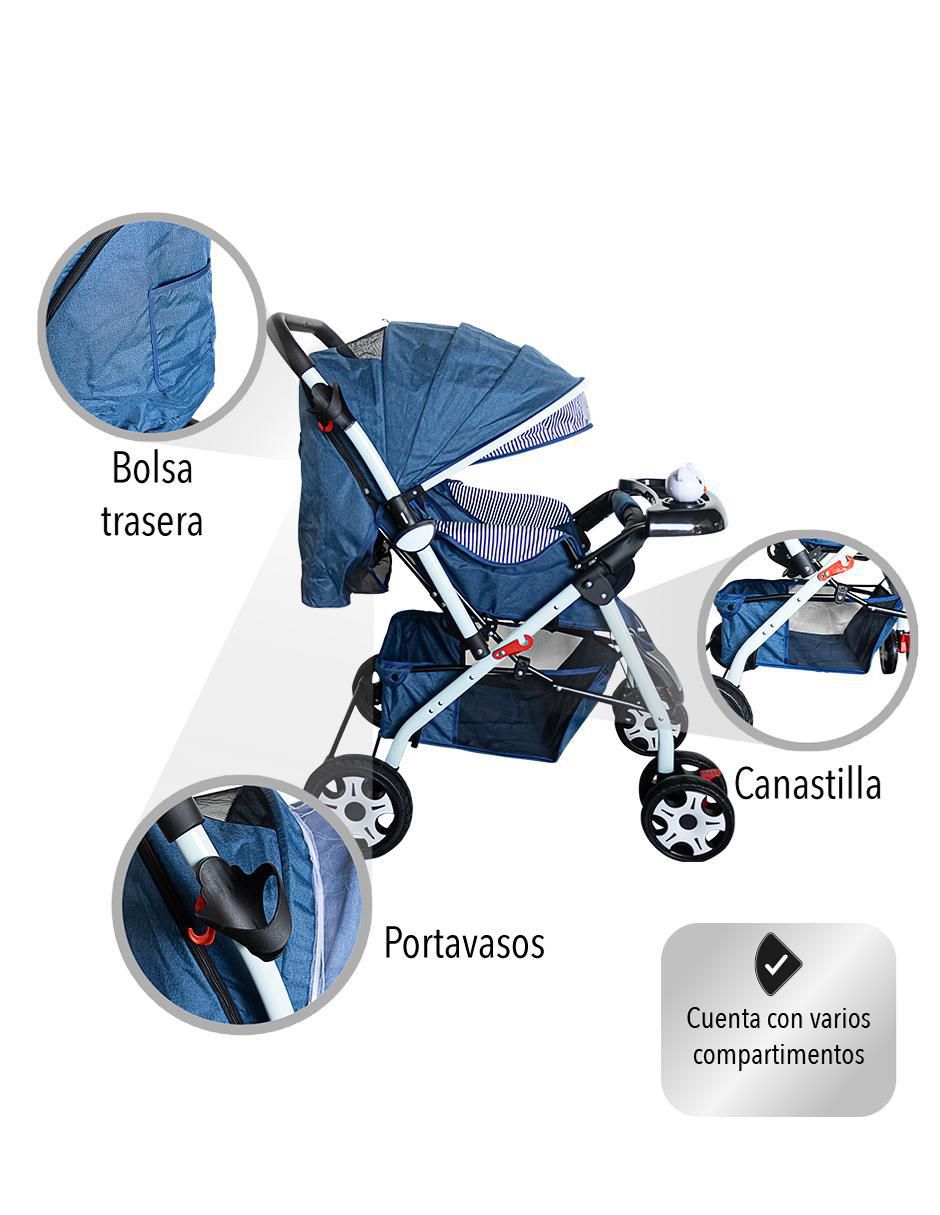 Carriola estándar plegable 3