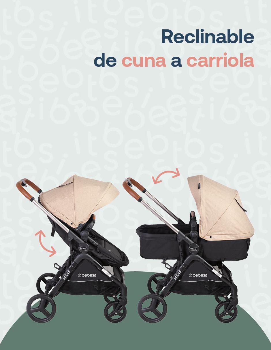 Carriola travel system plegable 9
