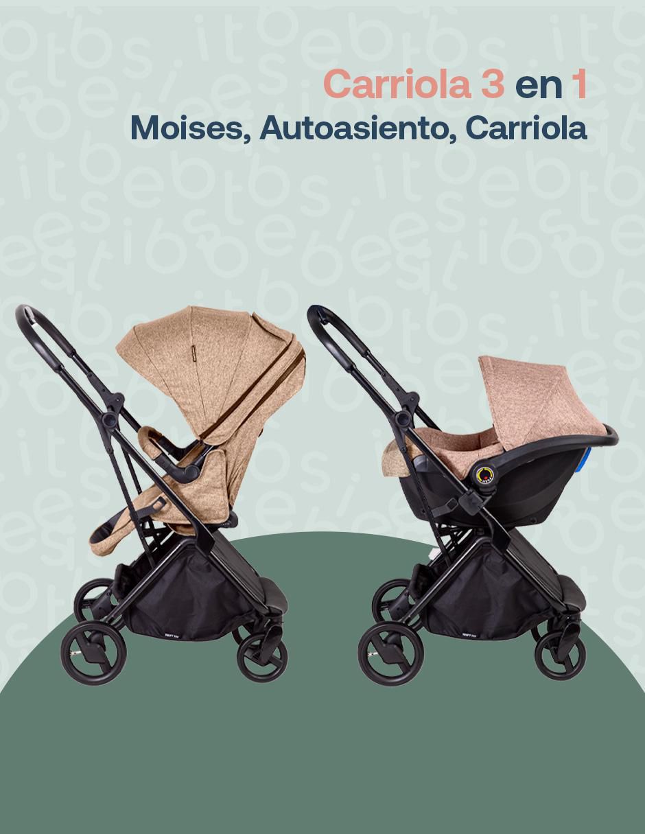 Carriola travel system Bebesit de acero Liverpool