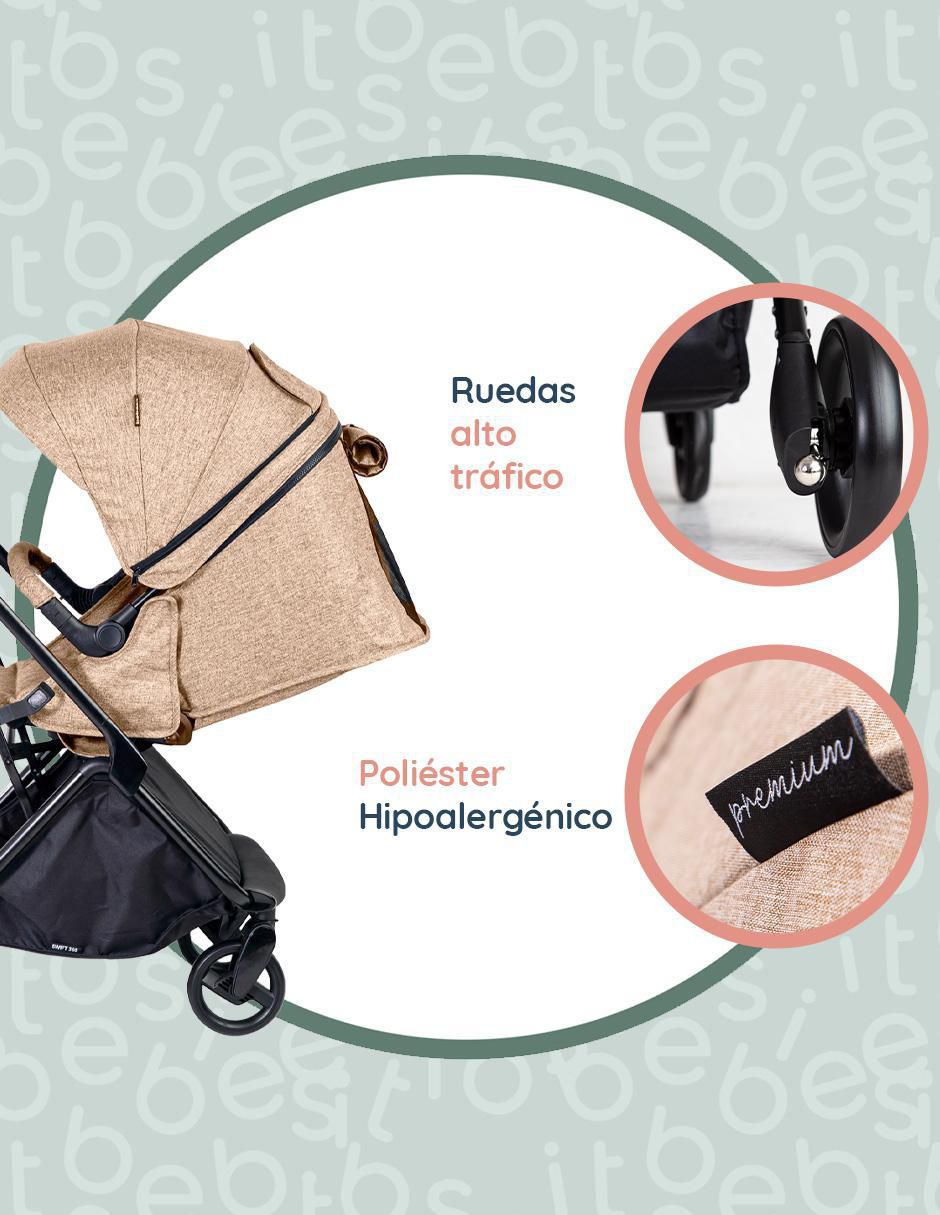 Carriola travel system plegable 8