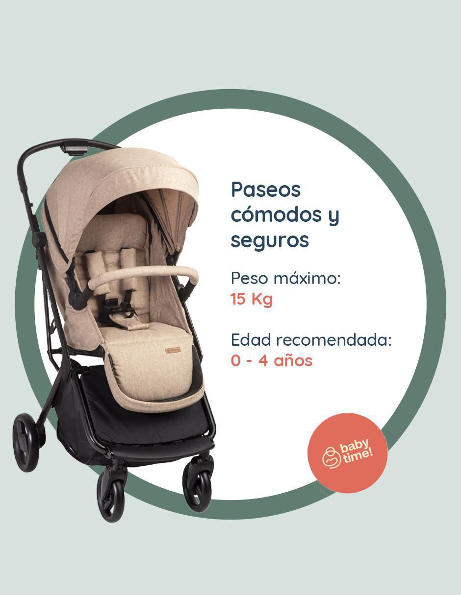 Carriola travel system plegable 10