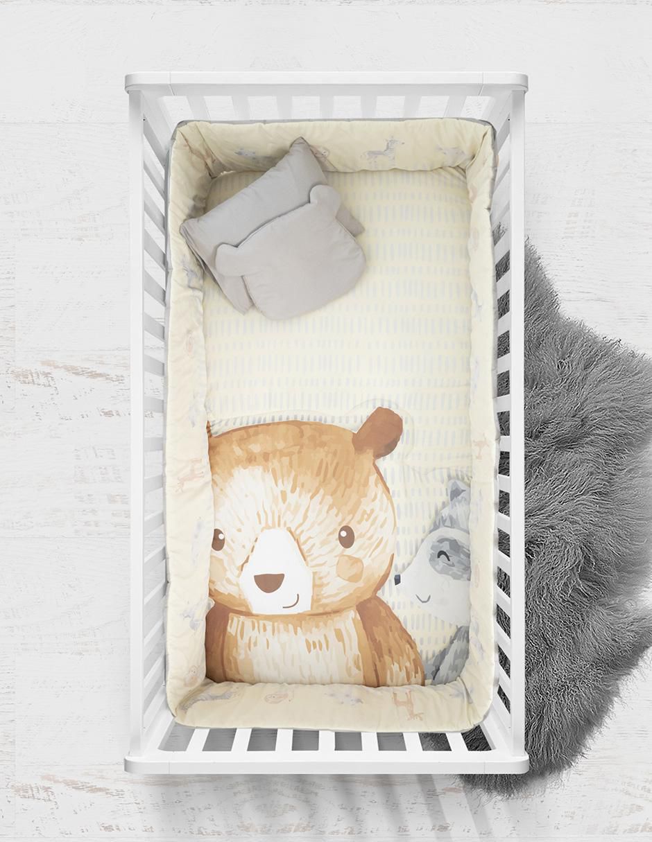 Juego de cuna para bebé niña 5 piezas 4
