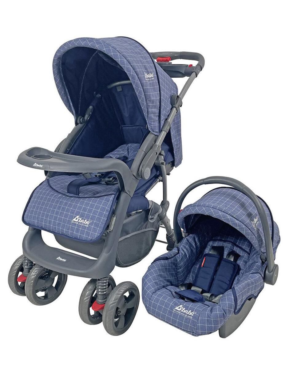 Carriola travel system Manubrio Reversible y Autoasiento The Baby Shop de metal Suburbia