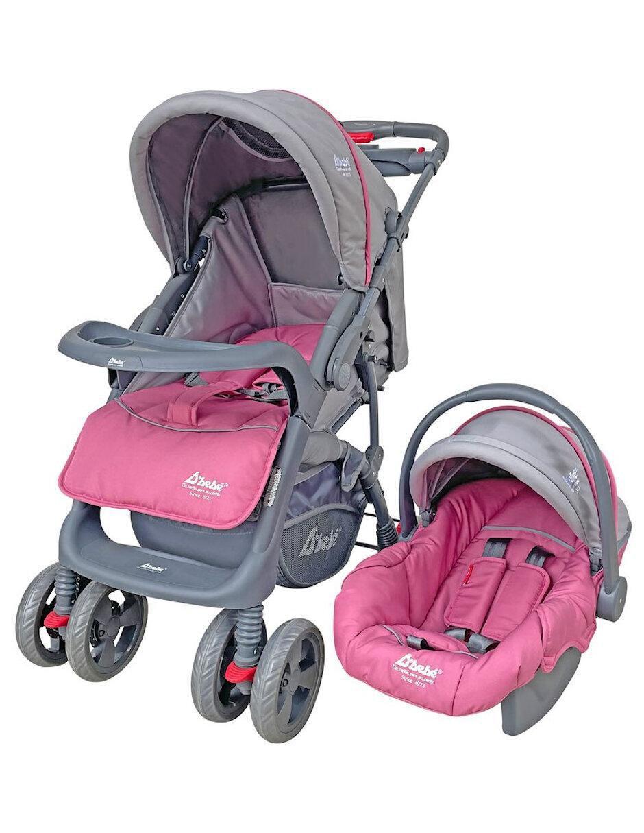 Carriola travel system plegable