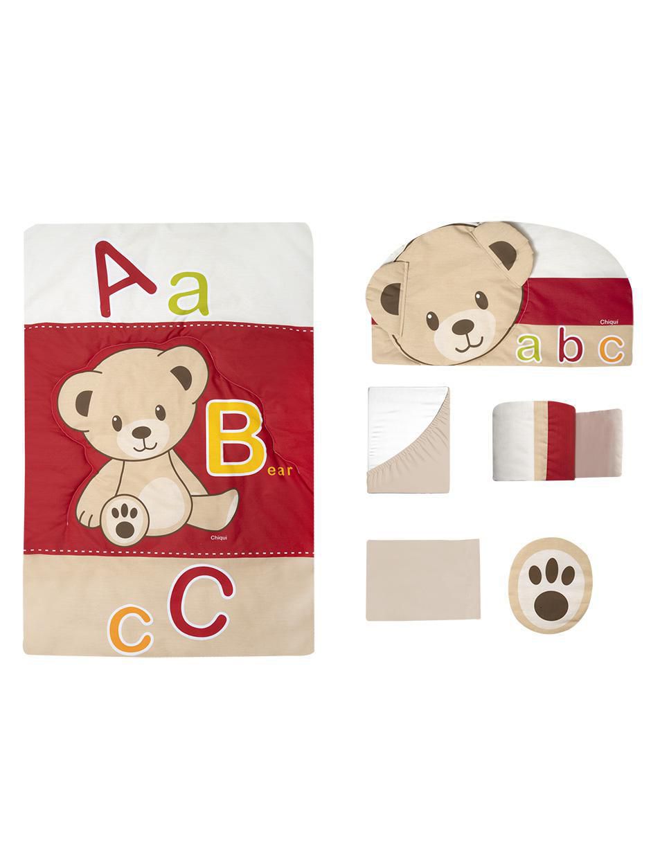 Juego de cuna vianney infantil "para" unisex 6 "piezas"