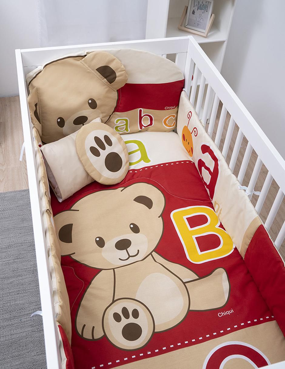 Juego de cuna vianney infantil "para" unisex 6 "piezas"
