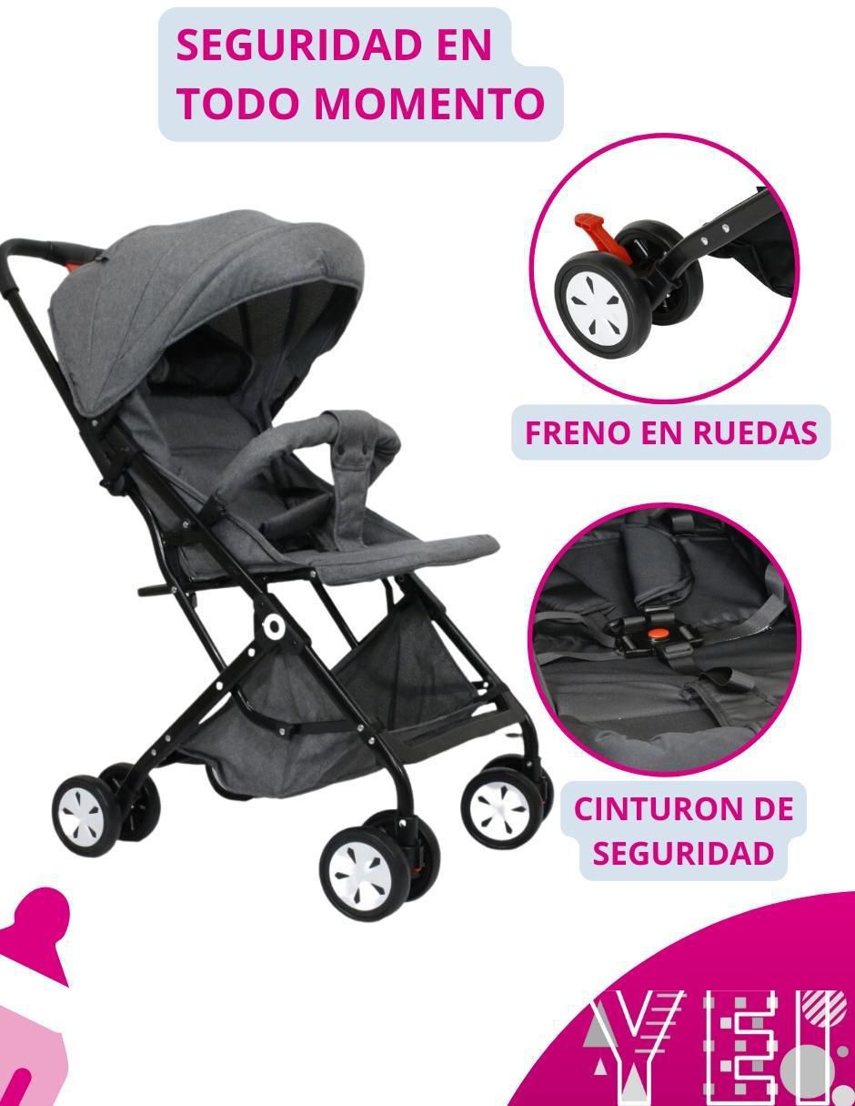 Carriola travel system Baby Travel plegable 4