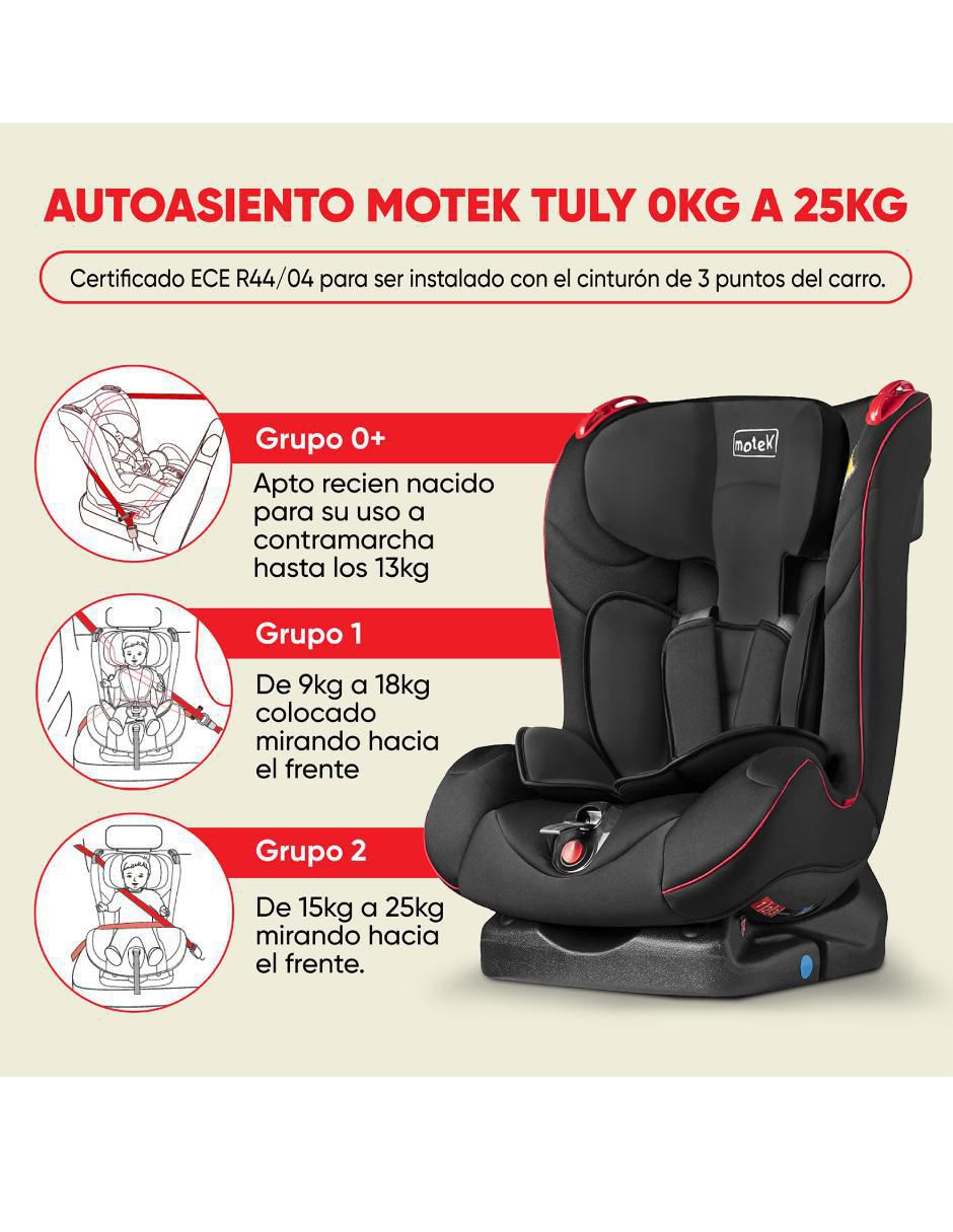 Autoasiento motek tuly