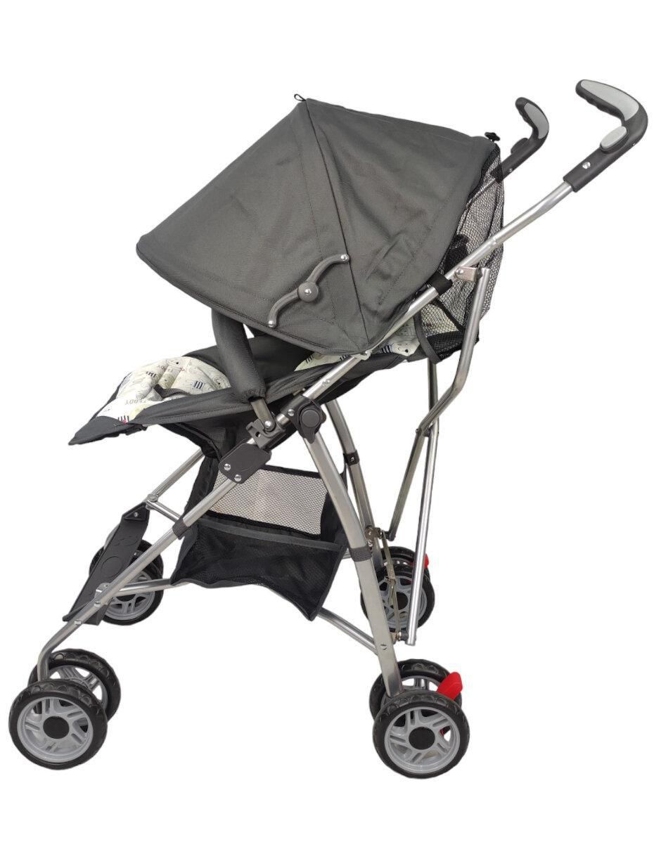 "carriola" de bastón compacta y reclinable the baby shop "de" aluminio