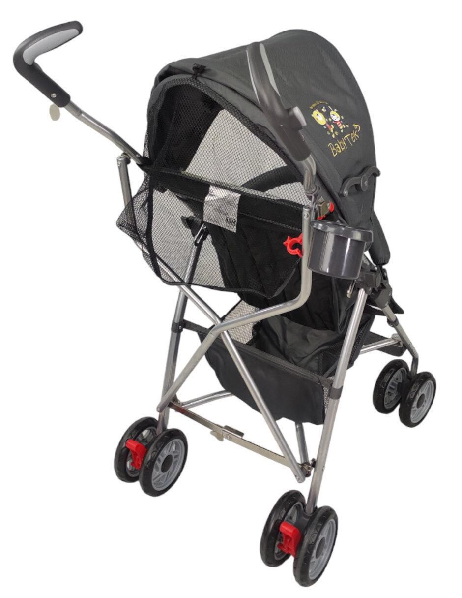 "carriola" de bastón compacta y reclinable the baby shop "de" aluminio