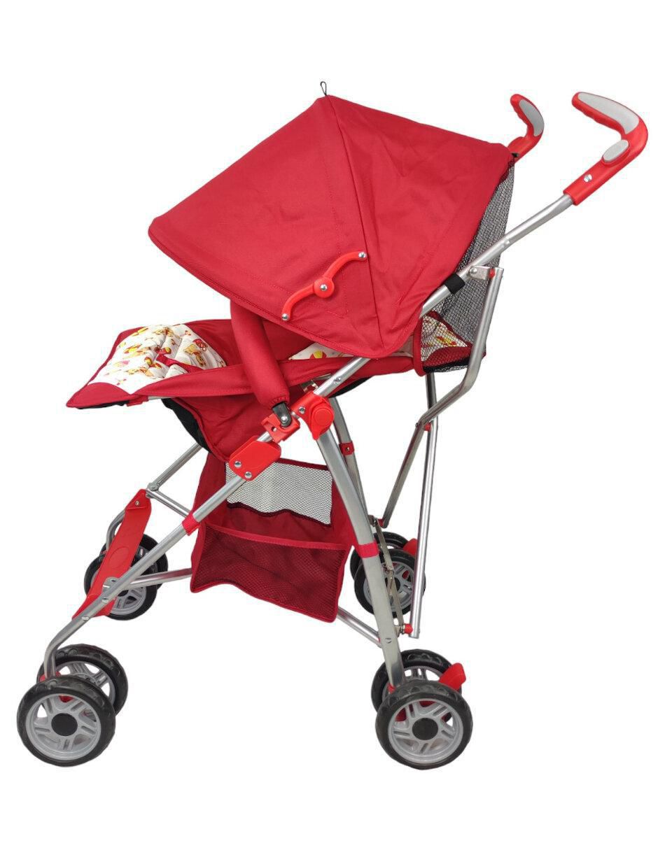 "carriola" de bastón compacta y reclinable the baby shop "de" aluminio