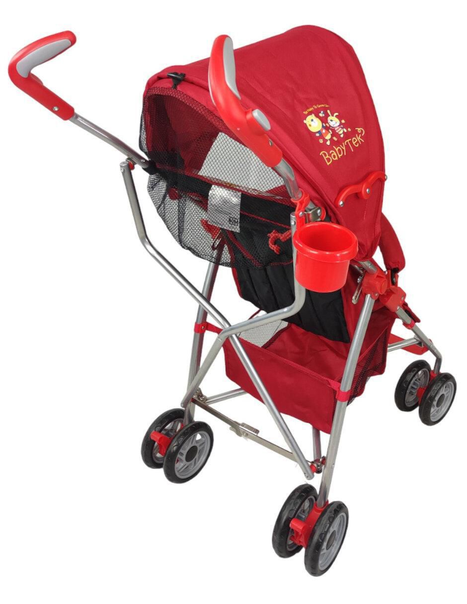 "carriola" de bastón compacta y reclinable the baby shop "de" aluminio