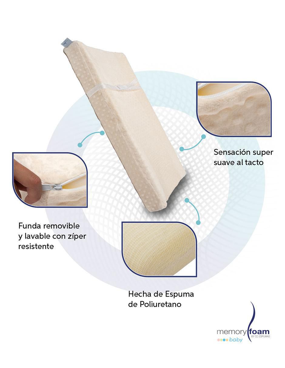 Colchón cambiador memory foam baby sin familia o colección