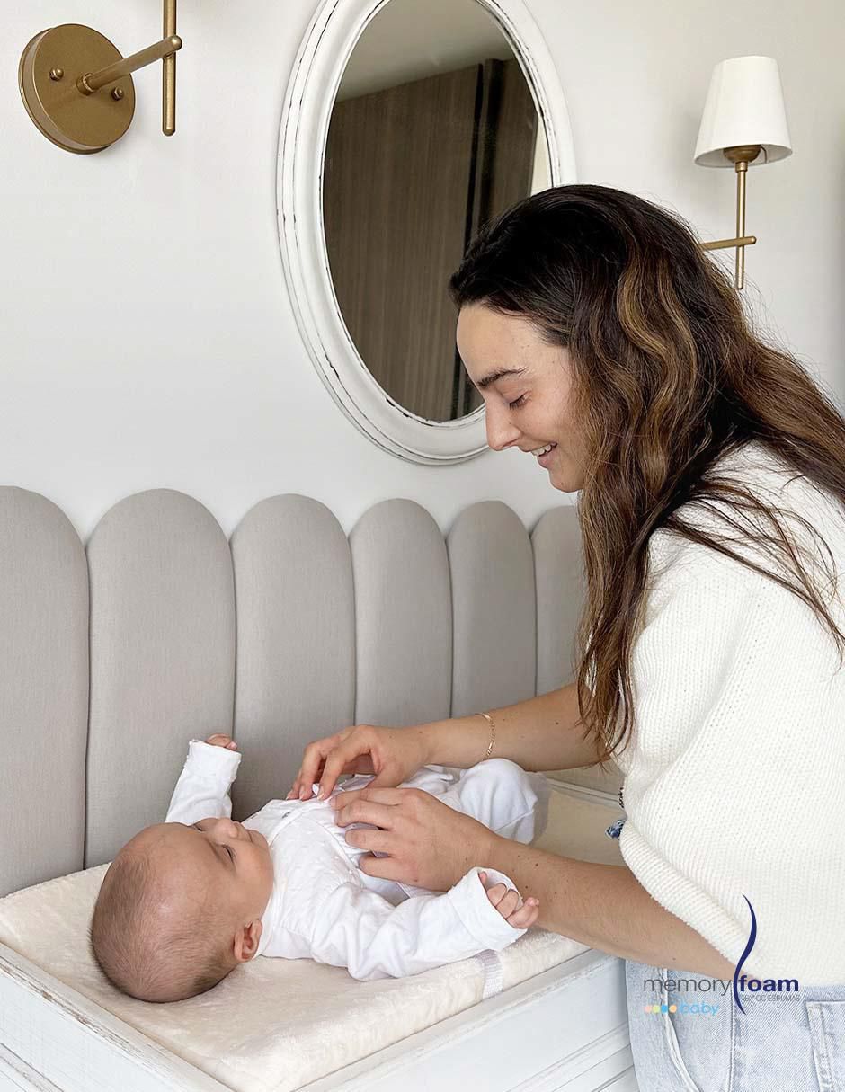 Colchón cambiador memory foam baby sin familia o colección