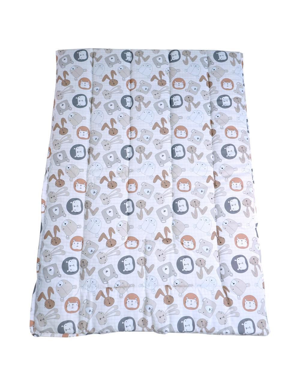 Juego de cuna titi muebles animalitos con colchón "para" unisex 5 "piezas"