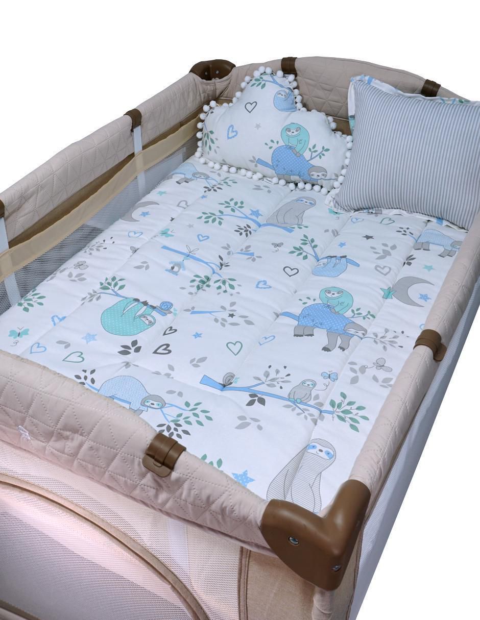 Juego de cuna titi muebles perezosos con colchón "para" unisex 5 "piezas"